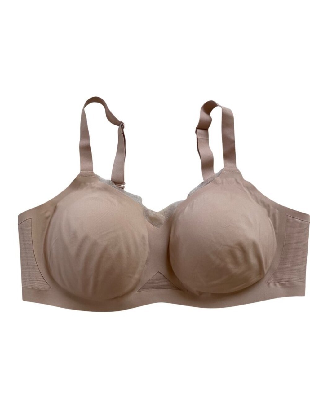 Honeylove Liftwear Shapewear Sculpting Nude Adjustable Support Bra 1X plus size
